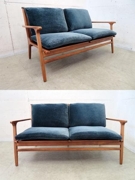 展示品■ステラワークス■レン■デンマーク■60万前後■オーク材■2人掛けソファ