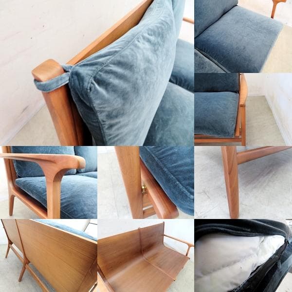 展示品■ステラワークス■レン■デンマーク■60万前後■オーク材■2人掛けソファ