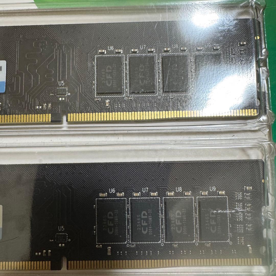【新品】CFD DDR4-3200 デスクトップ用メモリ 16GBx2(32GB