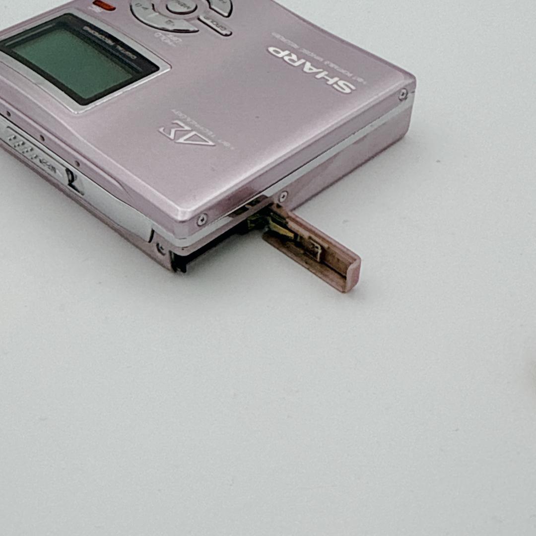 【概ね美品】SHARP MD-DR7-P MDレコーダー ポータブル