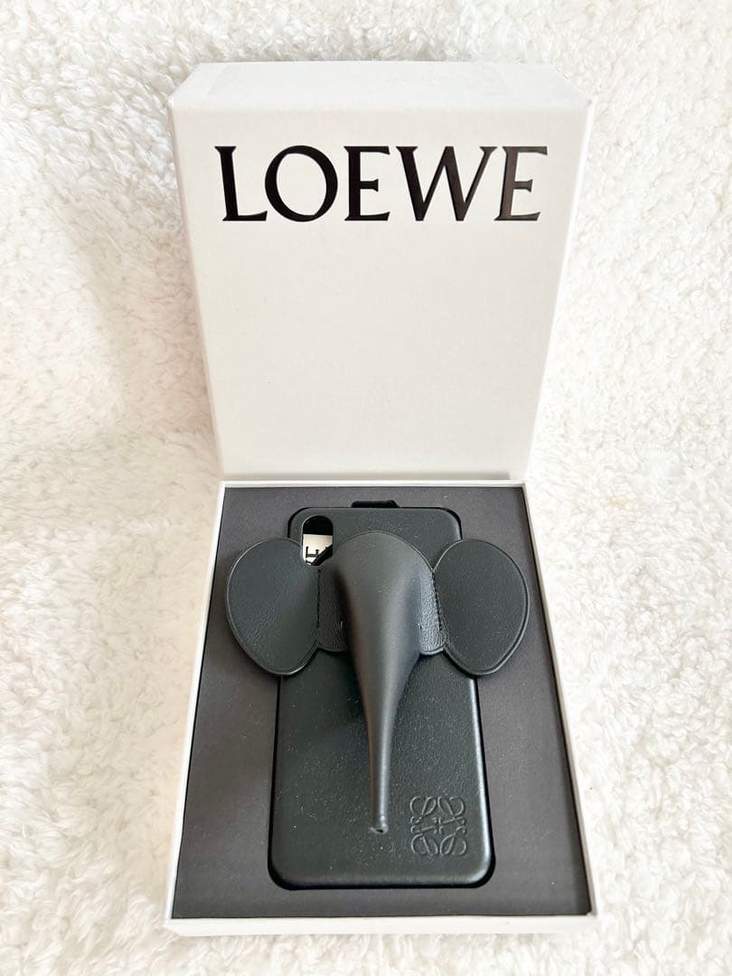 ★ゾウさんスマホホルダー(ブラック)★iPhone XS MAX