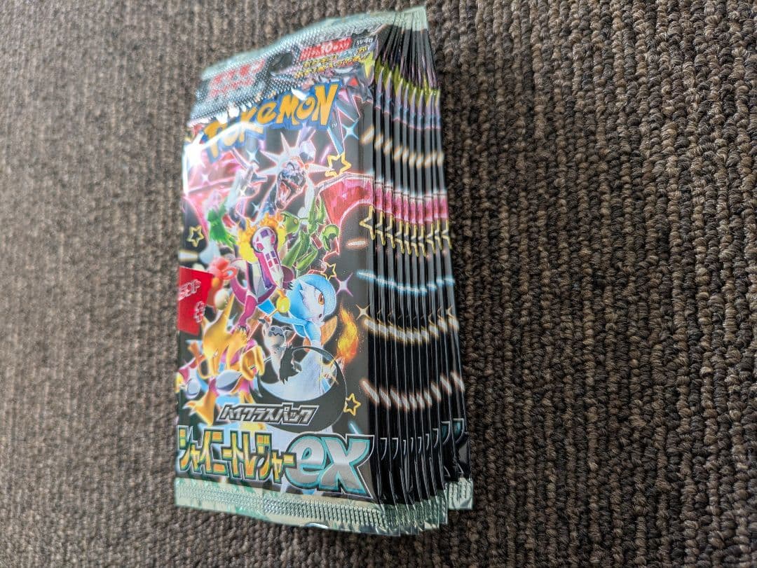 ポケモンカード　シャイニートレジャーex　1box　統一パック　封入率一致