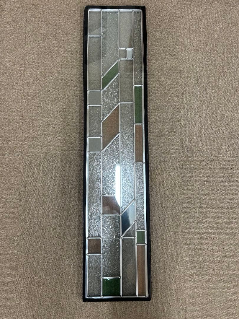 ステンドグラスパネル　幾何学模様