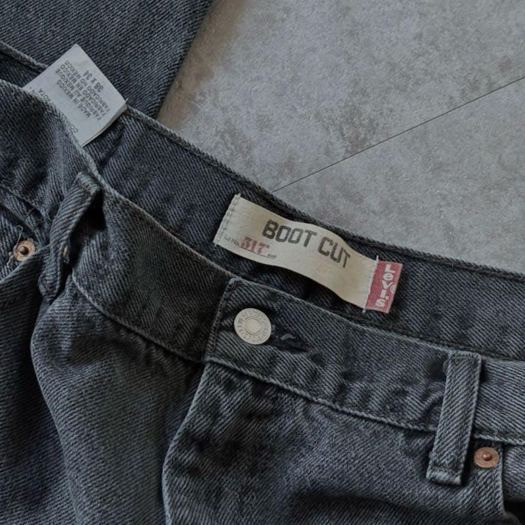 Levi's 517 00s メキシコ製 ブラックデニム W36 L34