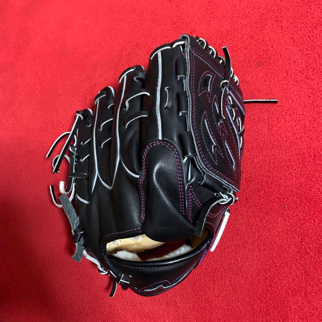 ウェブ曲げない型ノーリミット投手用グローブ