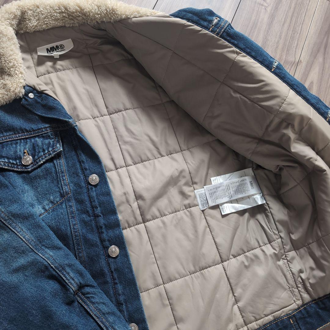 ММ6 Maison Margiela　ボアデニムジャケット