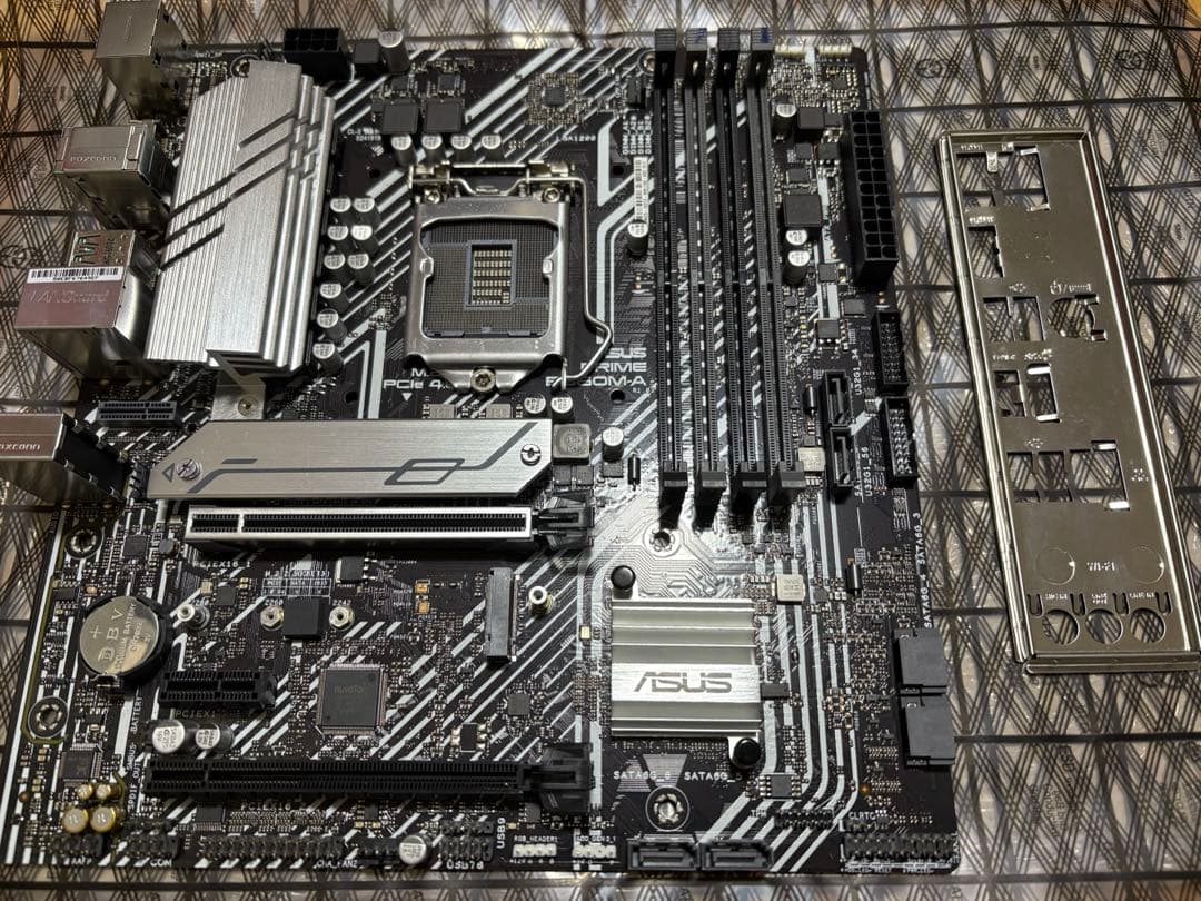 マザーボード Intel i5 11400 + ASUS PRIME B560M-A