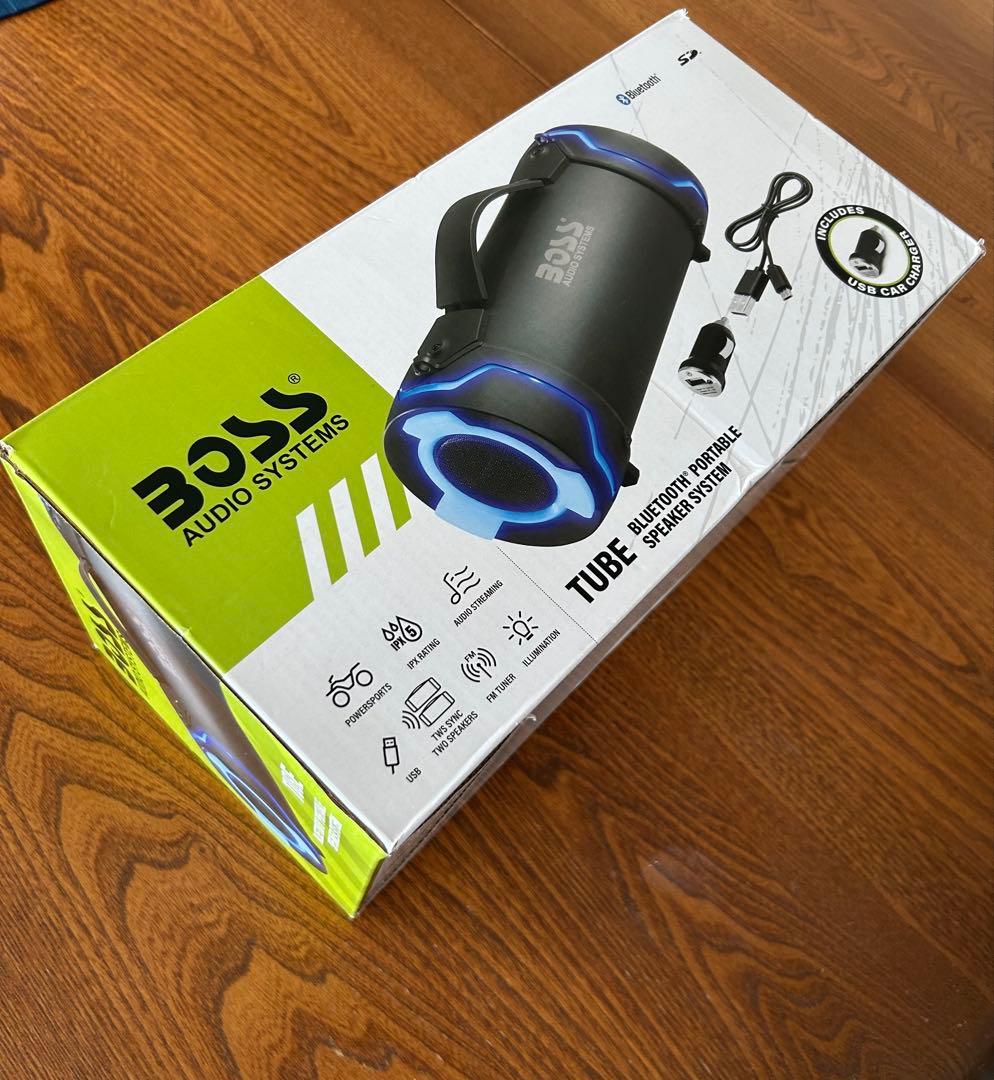 ボス オーディオシステム チューブ Bluetooth ポータブル スピーカー