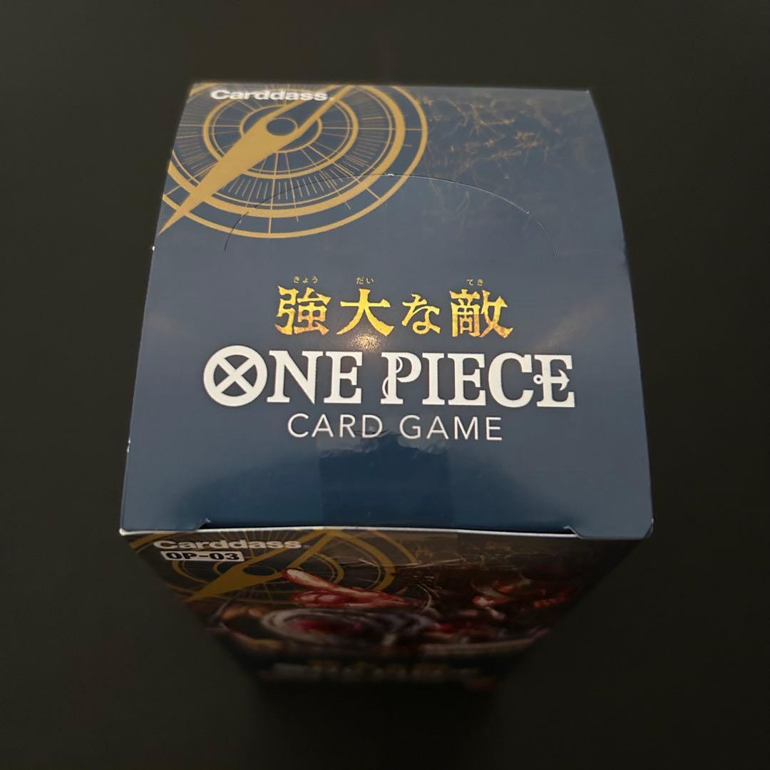 【新品未開封】ワンピースカード 強大な敵 OP-03 1BOX テープ付き