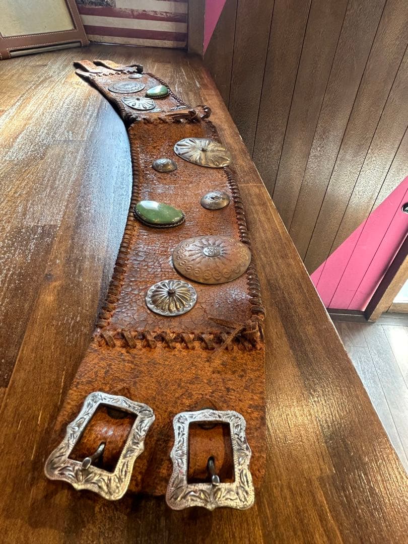 ラルフローレン　ナバホコンチョベルト