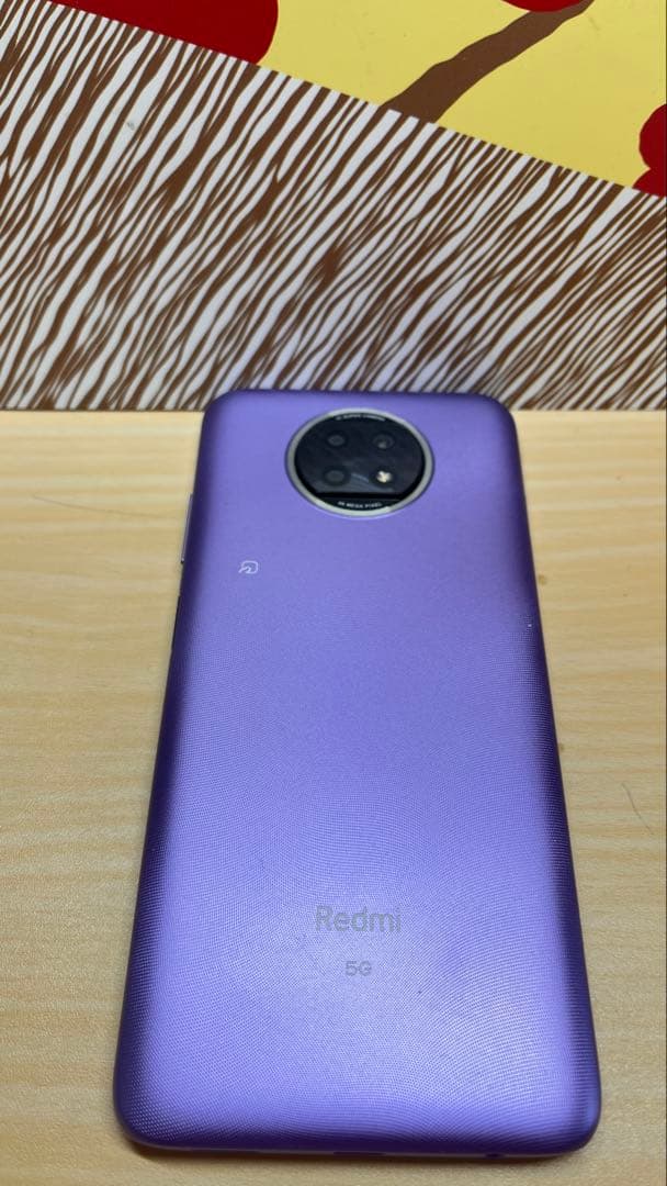 Redmi 5G 紫色 スマートフォン 本体