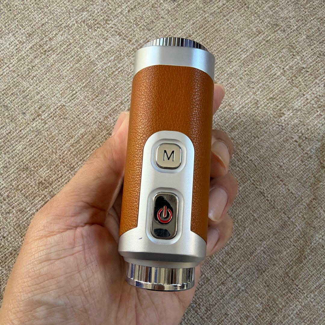 美品　Shot Navi Voice Laser GR Leo camel