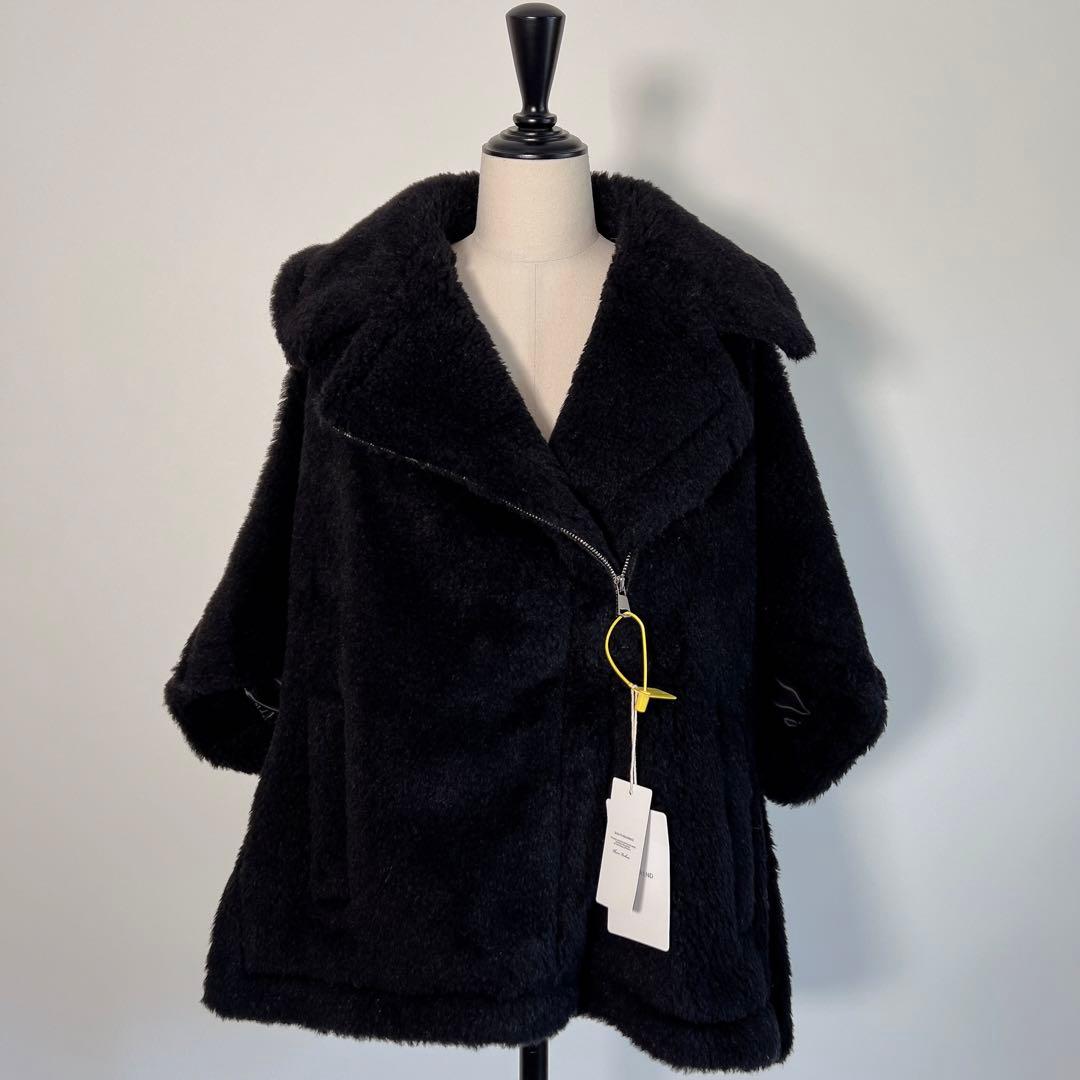 新品未使用 別注ベアポンチョジップテーラード ブラック