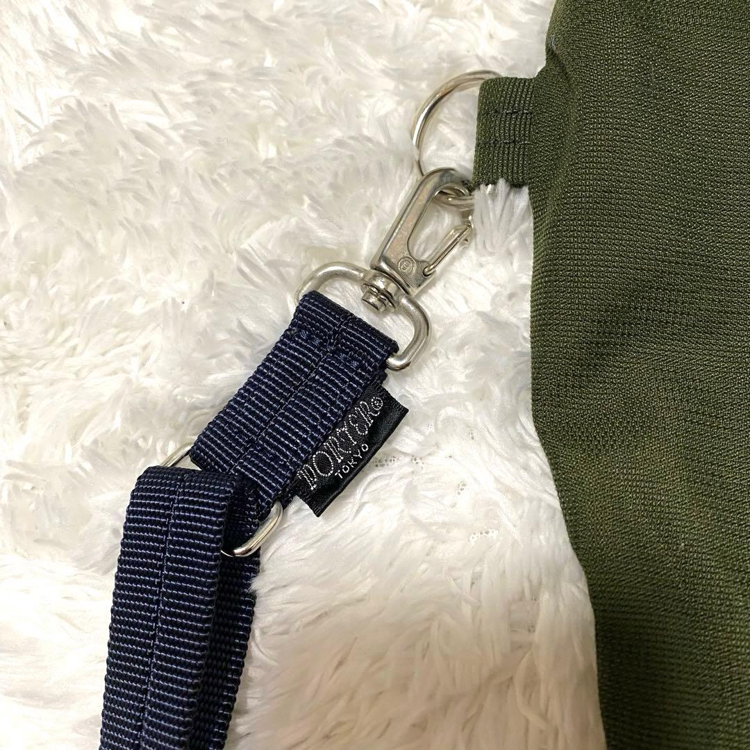 【美品】ポーター バガー GMS エコバッグ カーキ 現行 折り畳み 大容量