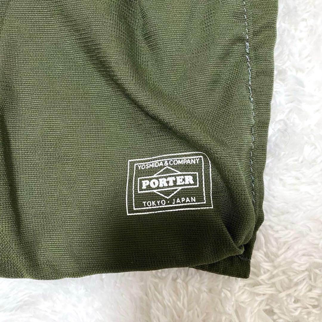 【美品】ポーター バガー GMS エコバッグ カーキ 現行 折り畳み 大容量