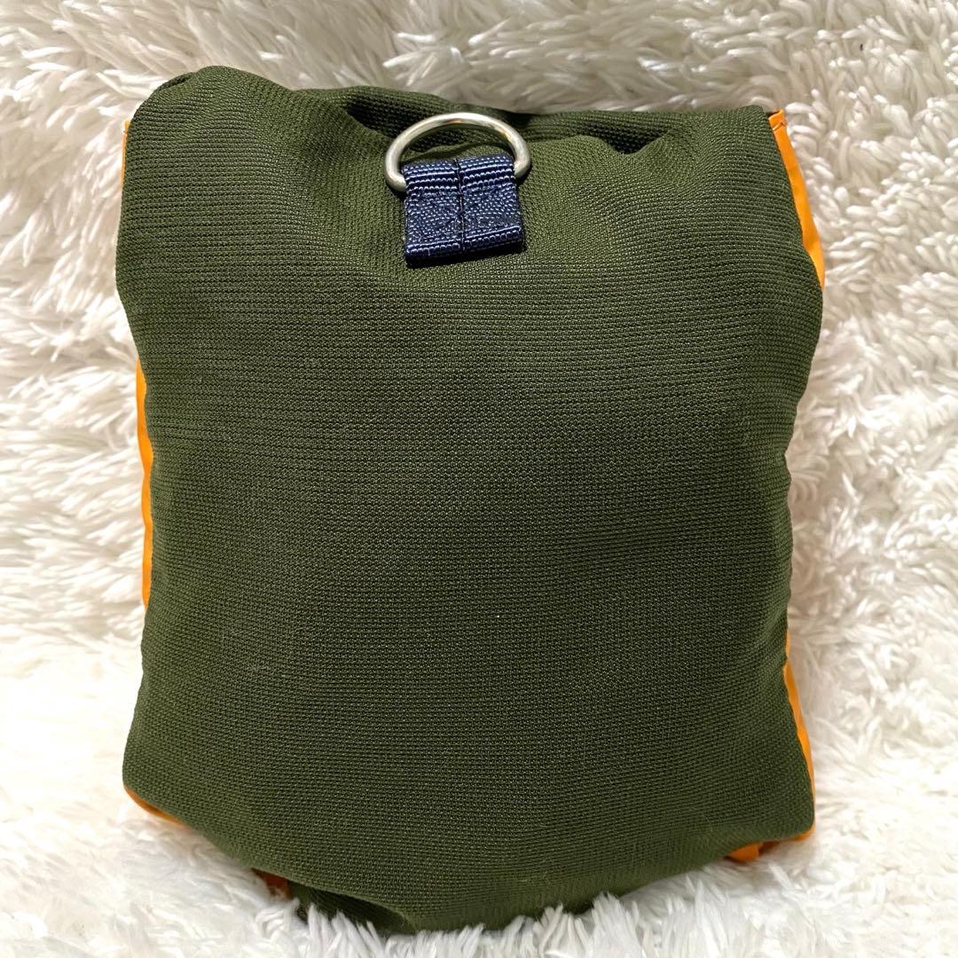 【美品】ポーター バガー GMS エコバッグ カーキ 現行 折り畳み 大容量