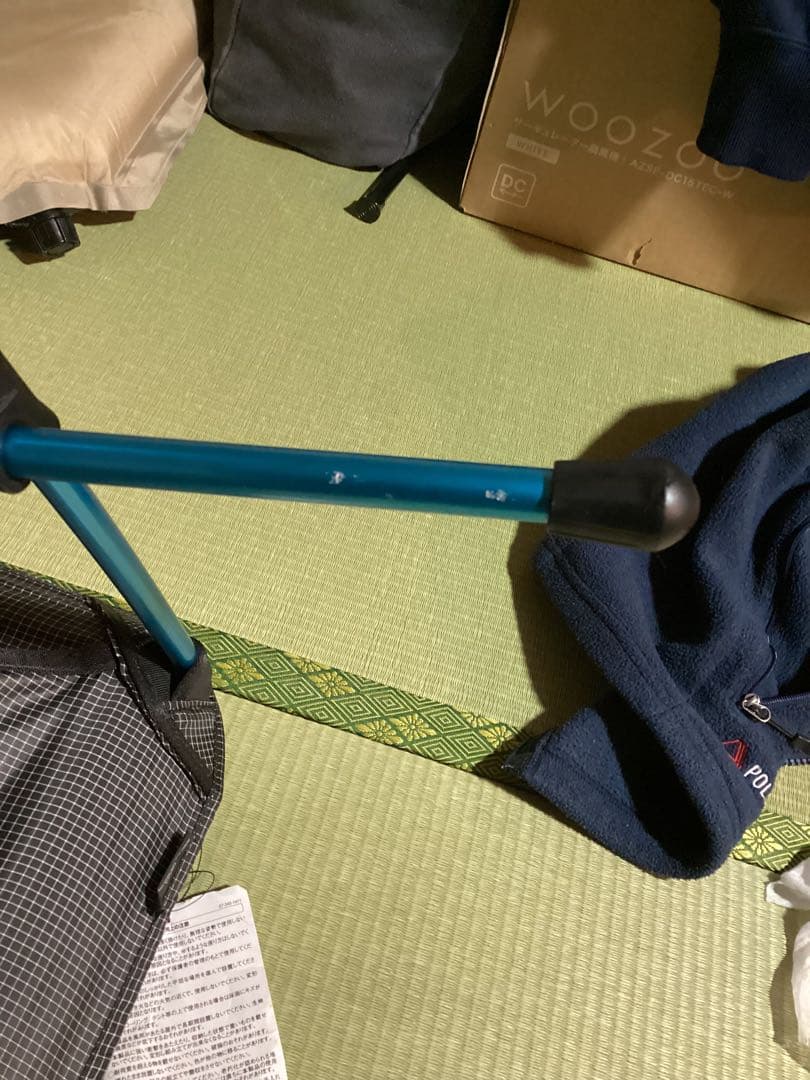 モンベル　超軽量ヘリノックス　チェアゼロ極美品