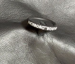 美品 INGEBORG インゲボルグ バテンレース ラムレザー ジャケット 9号