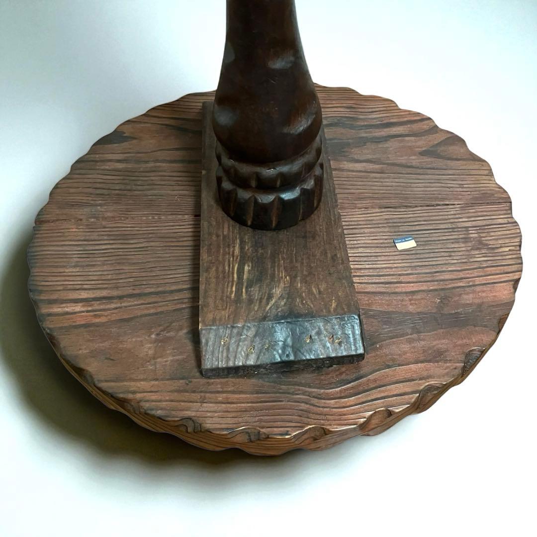 【希少・良品】スペイン製 カントリー家具 テーブル＆チェア2脚　アンティーク