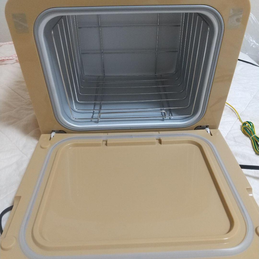 ★木目調ホットキャビ タオルウォーマー サロン 開業 治療院 美品 a0426