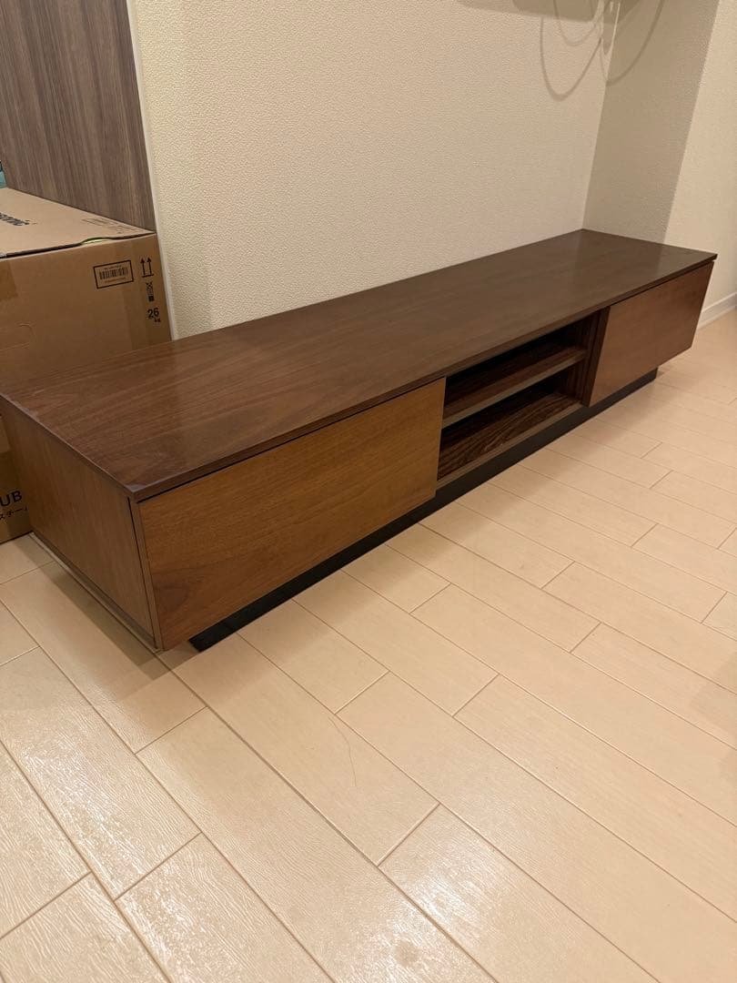 ニトリ ローボードレシェンテ 150LB MBR ミドルブラウン