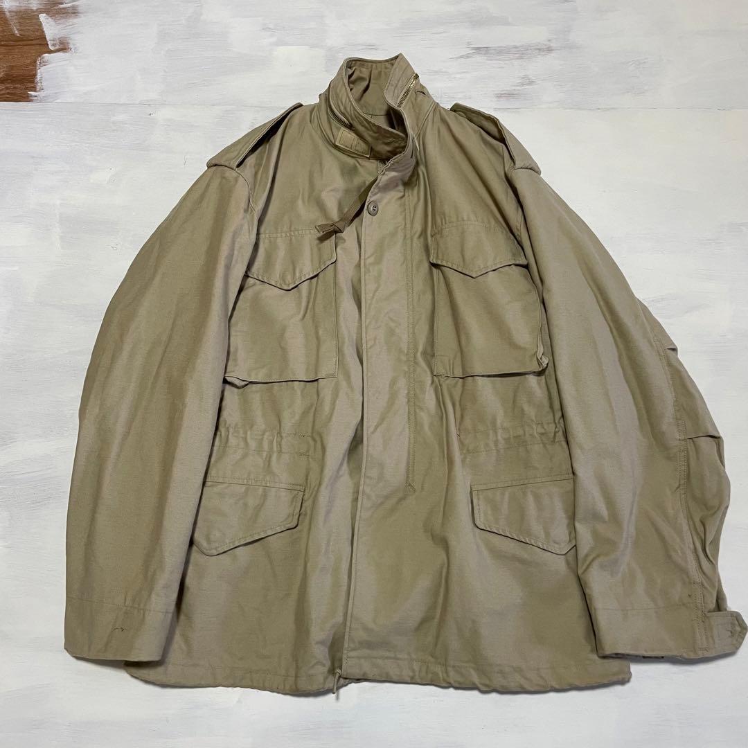 美品　USA製　旧タグ　3本タグ　ALPHA M-65 ジャケット