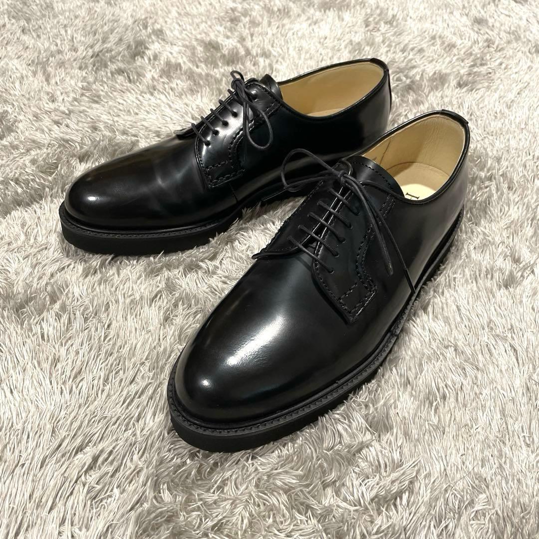 ハルタ ポストマンシューズ 711P 黒 26cm