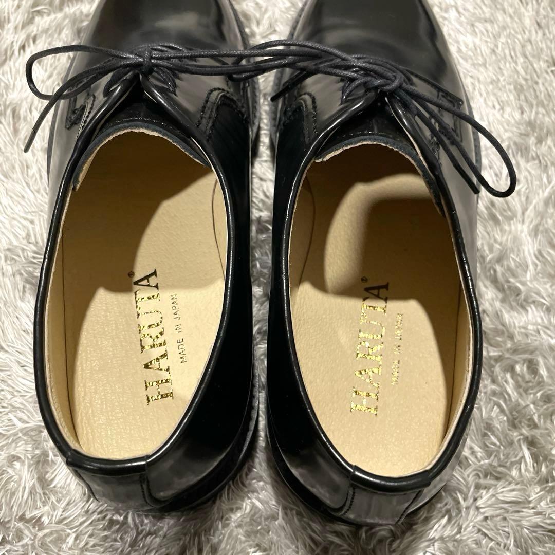 ハルタ ポストマンシューズ 711P 黒 26cm