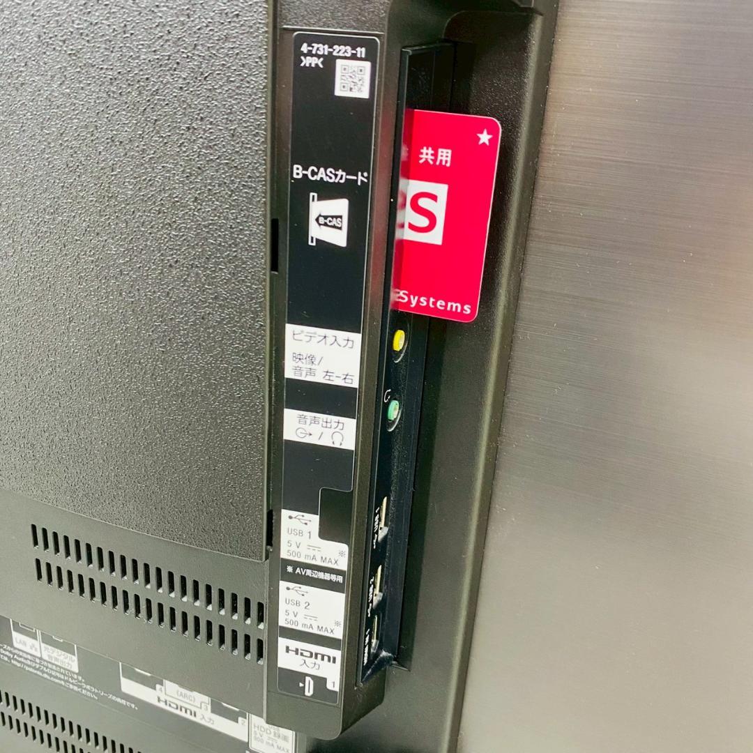 SONY 4K有機ELテレビ KJ-55A8F 55インチ 2018年製