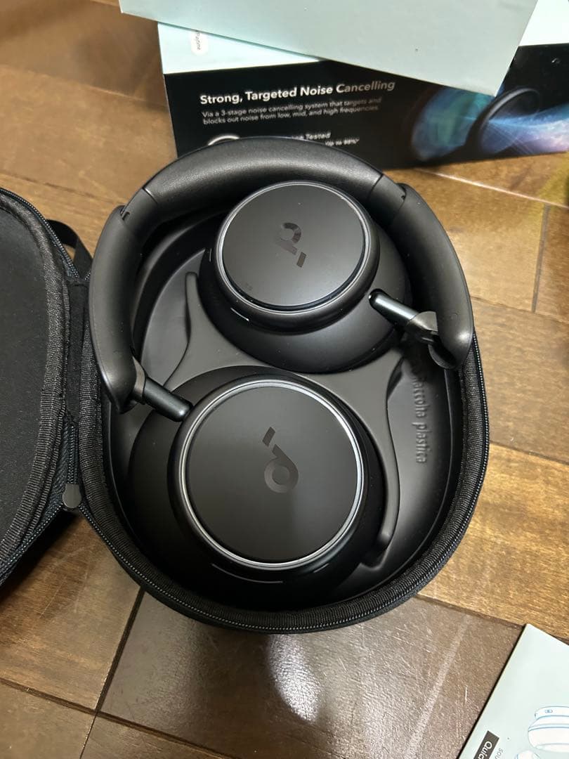 anker Soundcore Space Q45 ヘッドホン　説明書付