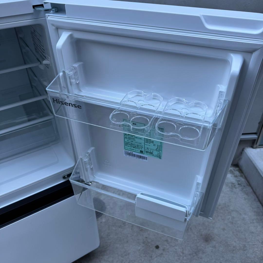 ★125⭐️2025.24年製セット★ハイセンス冷蔵庫　ハイアール洗濯機