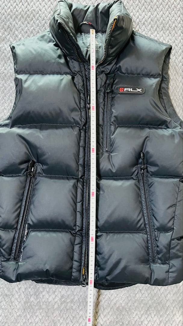 ラルフローレン RLX ダウンベスト ブラック　サイズXS