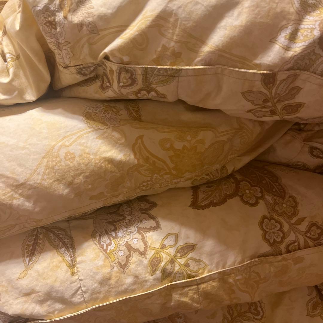 羽毛布団　ダブル