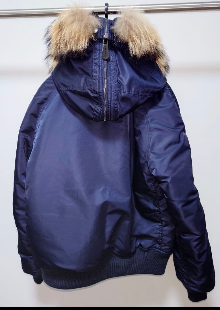 【送料無料】AVIREX N-2B ネイビー XL リアルファー