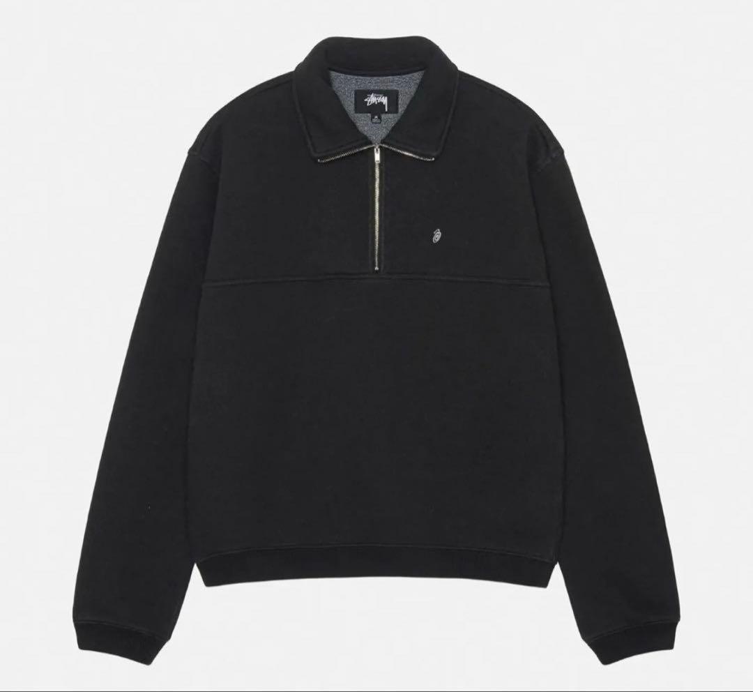 stussy ハーフジップ