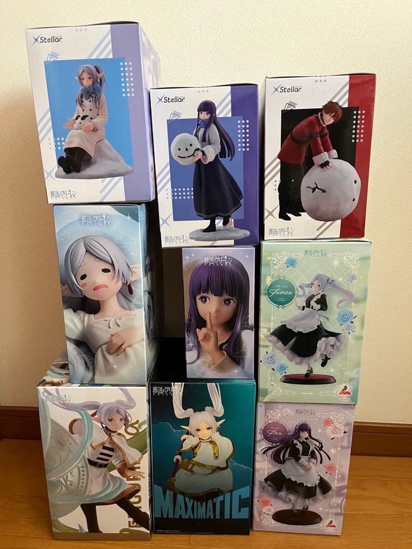 プライズフィギュア 葬送のフリーレン　まとめ売り　9体セット
