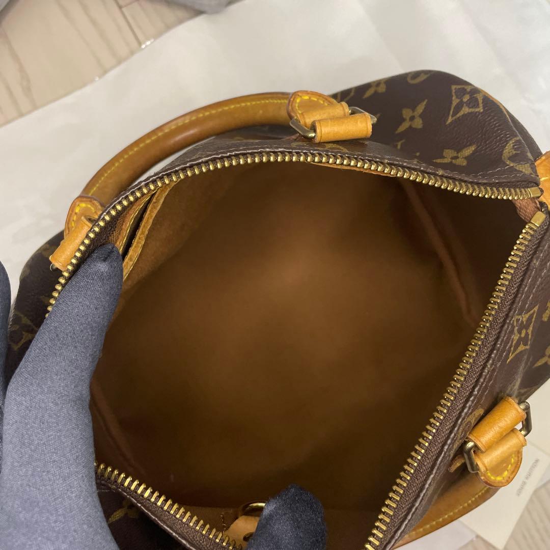 LOUIS VUITTON スピーディ 25 モノグラム ハンドバッグ 鍵付き