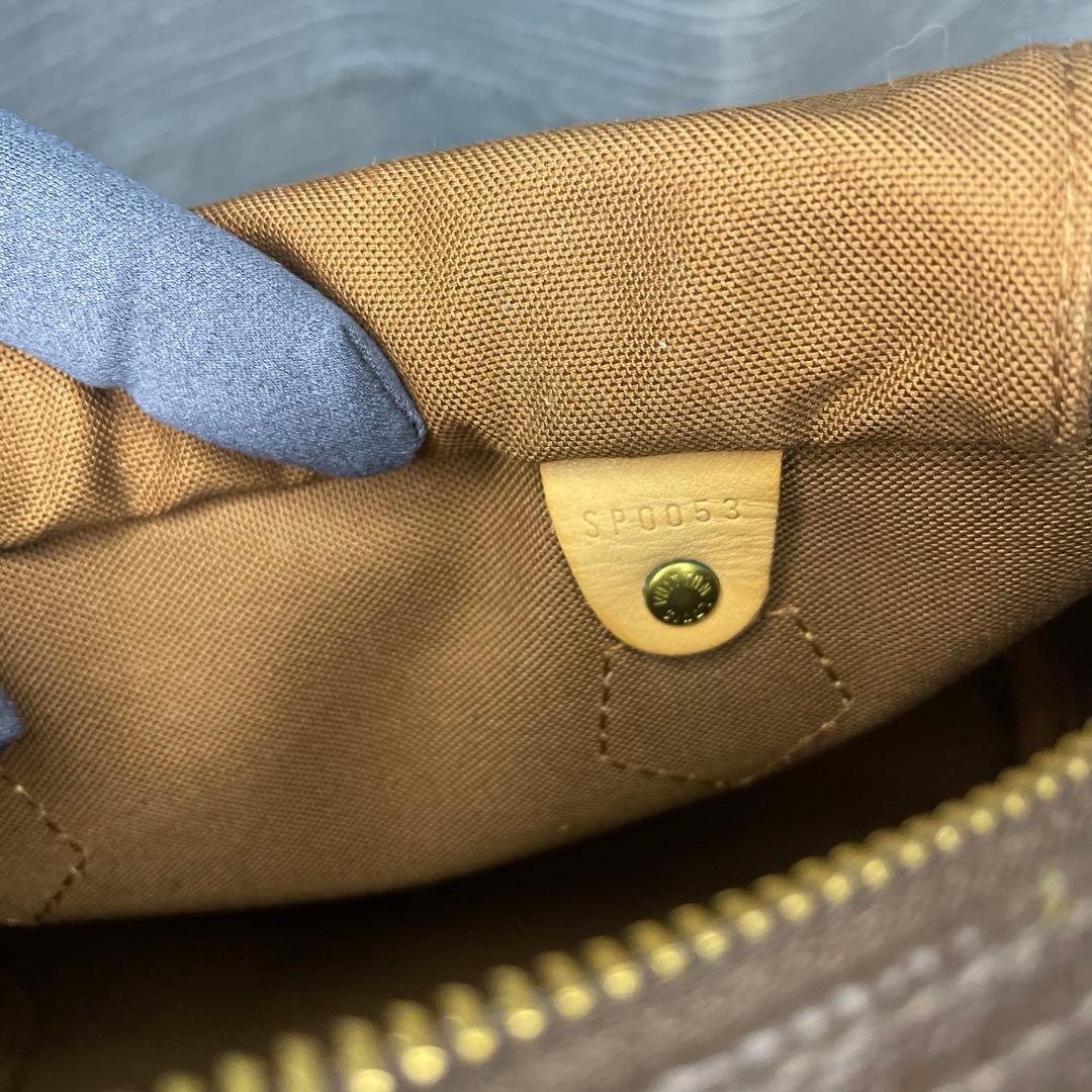 LOUIS VUITTON スピーディ 25 モノグラム ハンドバッグ 鍵付き