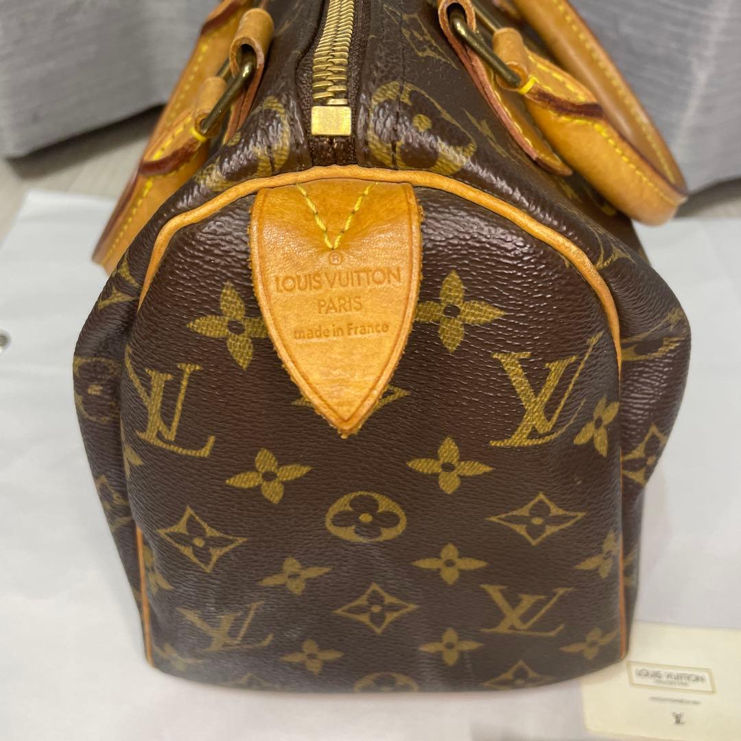 LOUIS VUITTON スピーディ 25 モノグラム ハンドバッグ 鍵付き