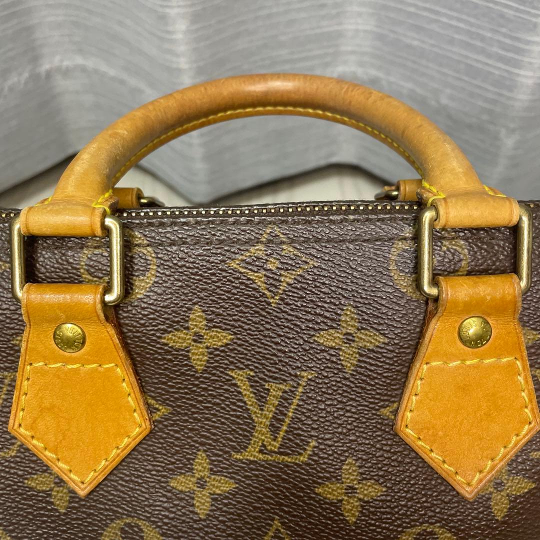 LOUIS VUITTON スピーディ 25 モノグラム ハンドバッグ 鍵付き