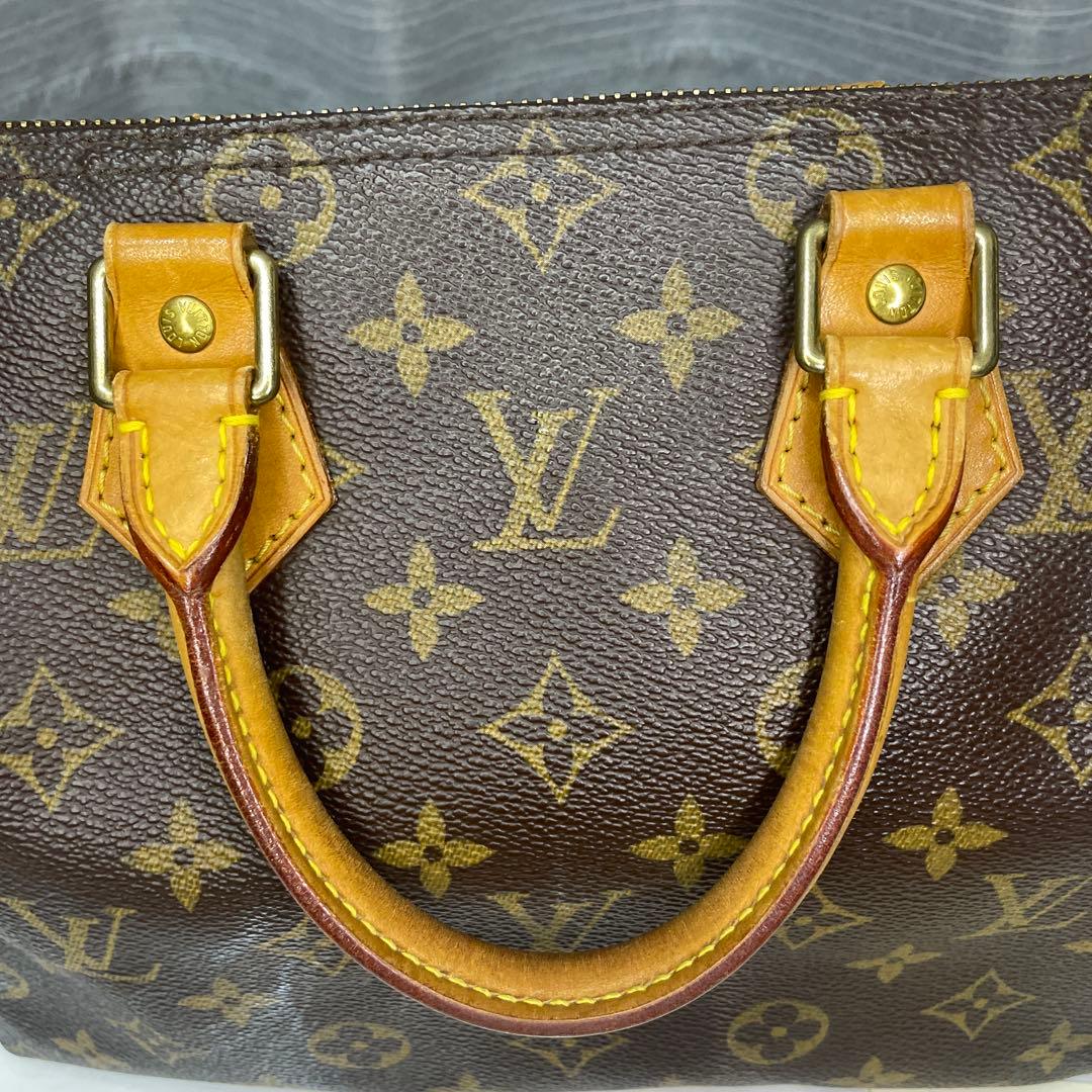 LOUIS VUITTON スピーディ 25 モノグラム ハンドバッグ 鍵付き