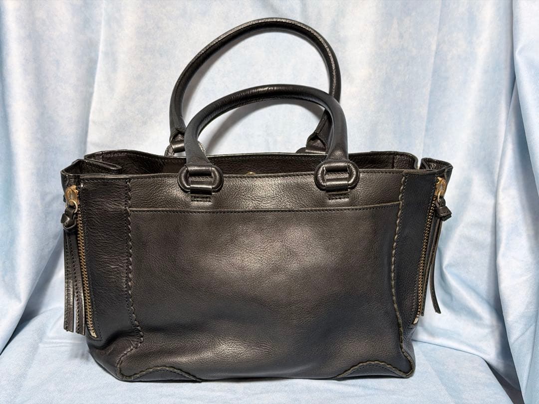 Vivienne Westwood レザーショルダーバッグ 黒