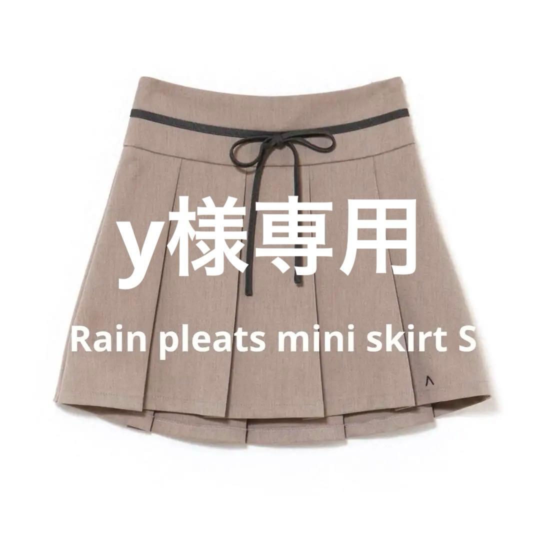 スカート ANDMARY Rain pleats mini skirt S