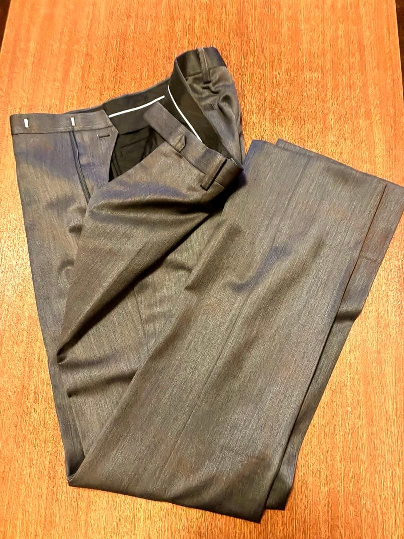 【ほぼ新品】P.S.F.A メンズスーツ ダークグレー(暗灰色) Y6 3ピース