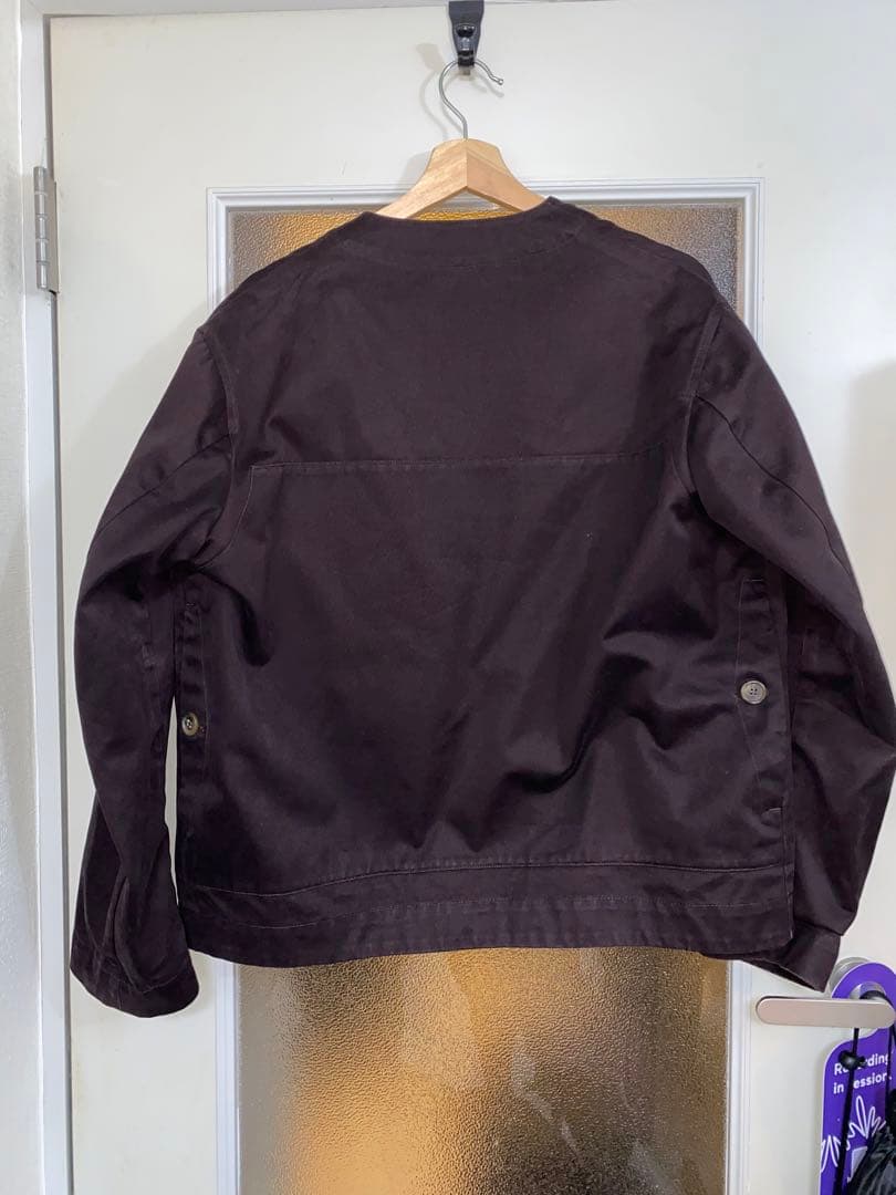 STUDIO NICHOLSON main jacket ノーカラージャケット