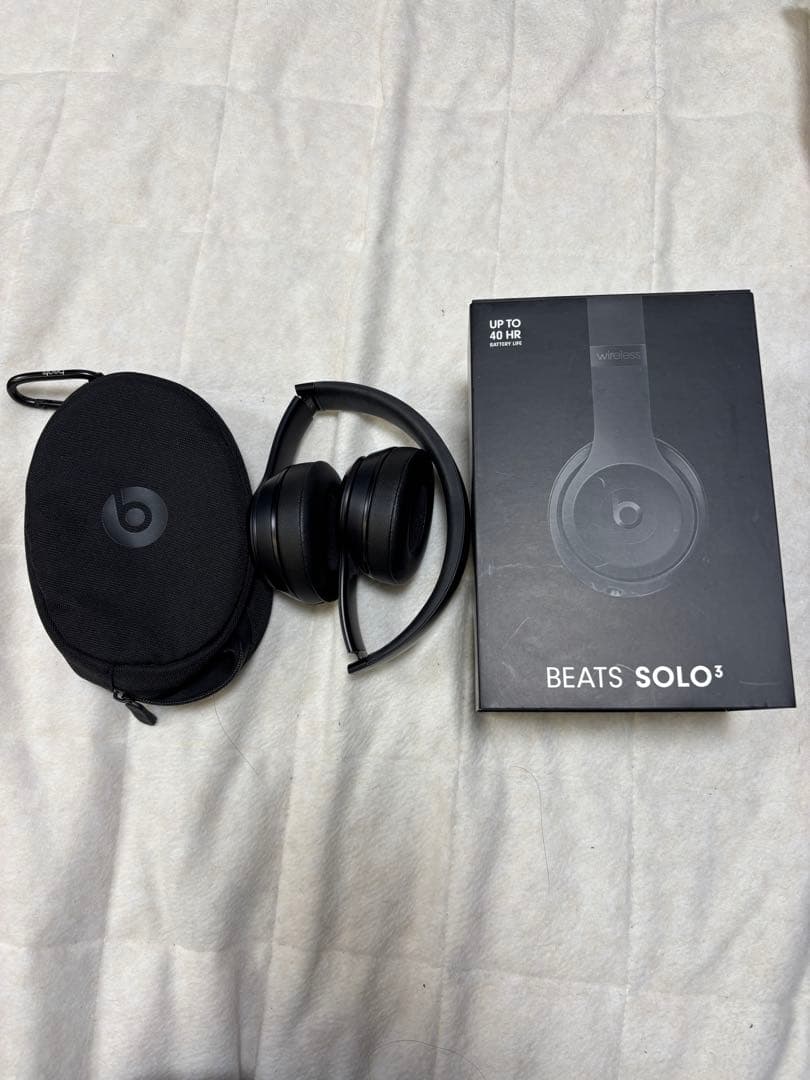 BEATS SOLO3 ワイヤレスヘッドセット ブラック