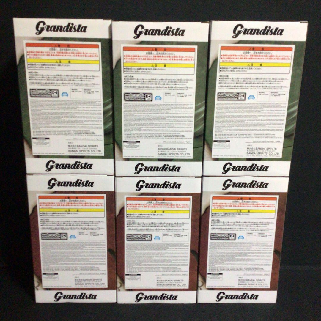 進撃の巨人　Grandista フィギュア　6個セット