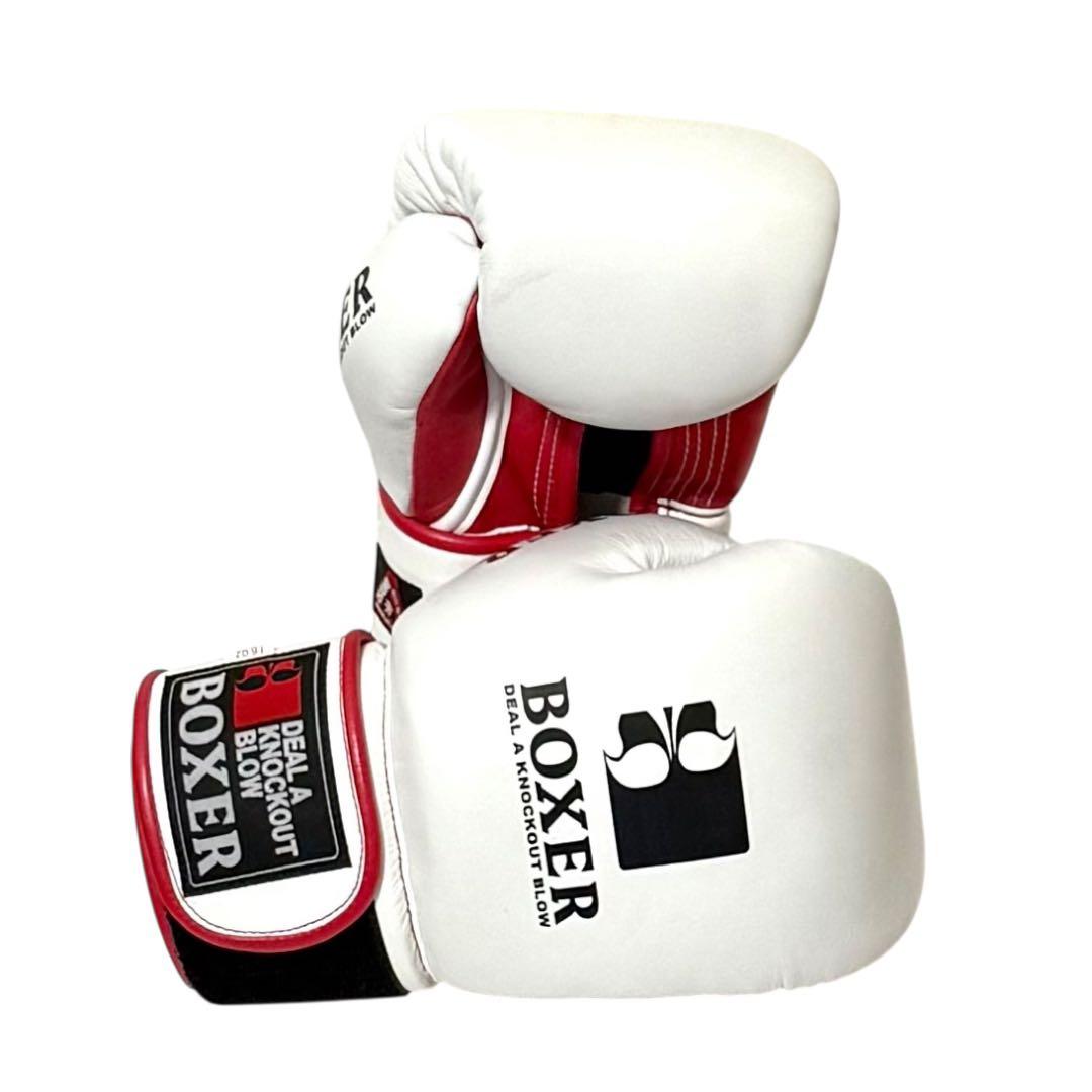 『極美品』本日のみ❗️BOXER ボクシンググローブ ホワイト/レッド