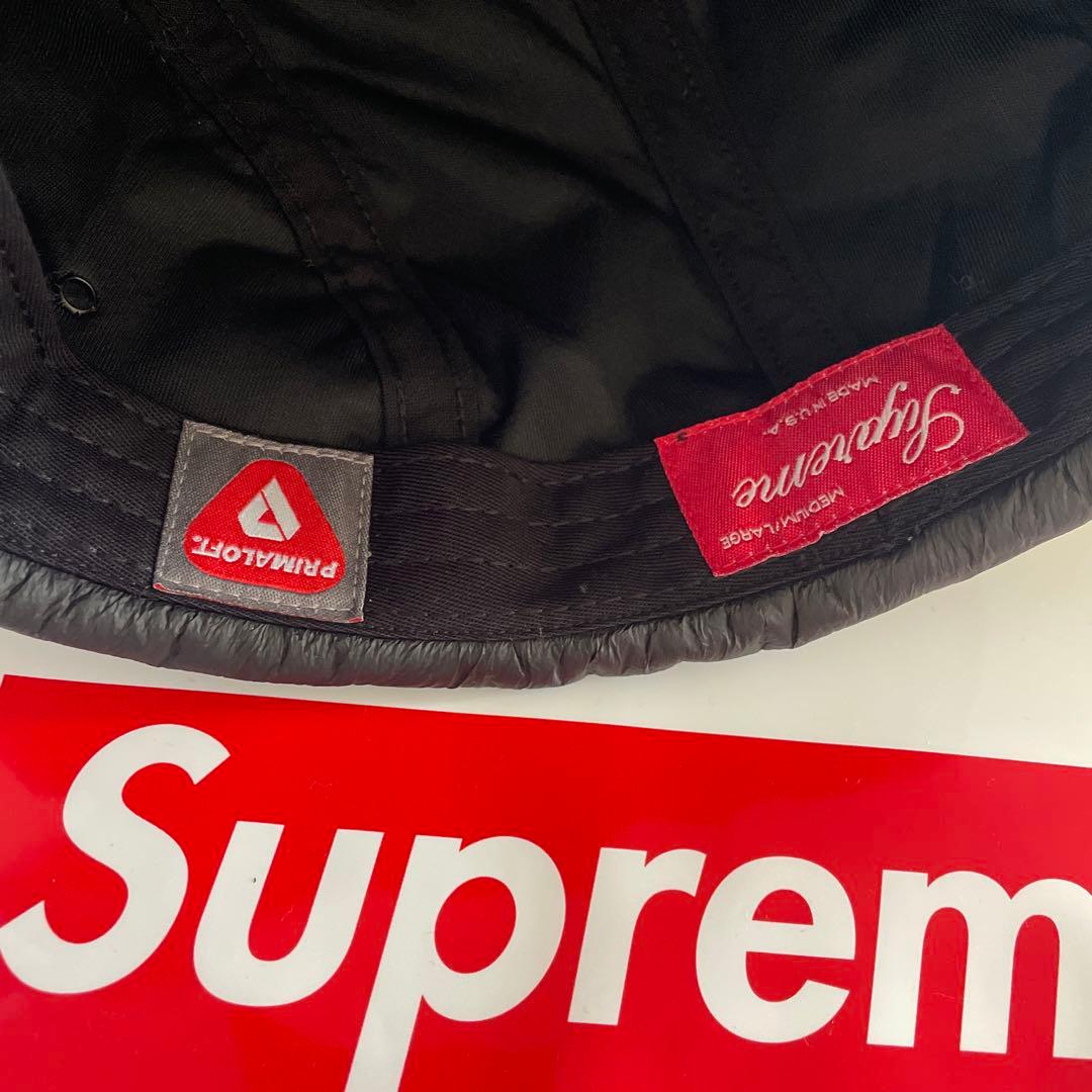 Supreme グレー フライトキャップ 耳あて付き
