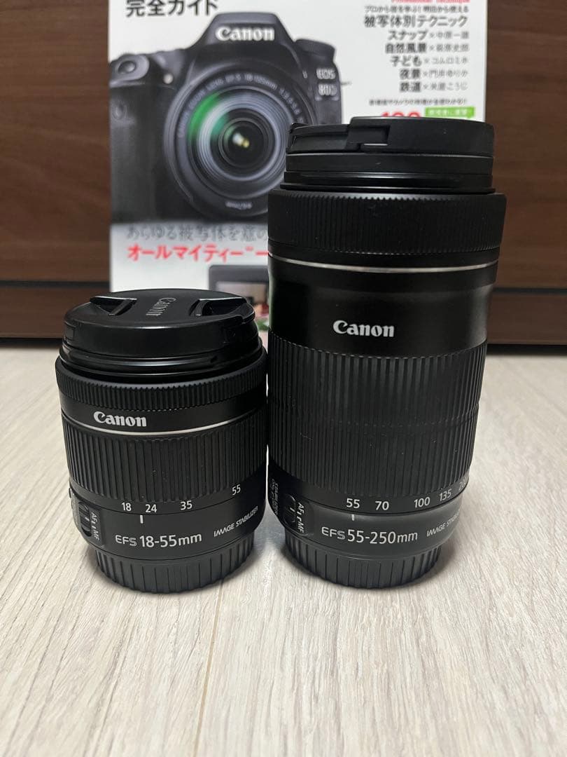 Canon EOS 80D + 2レンズセット+おまけ付き